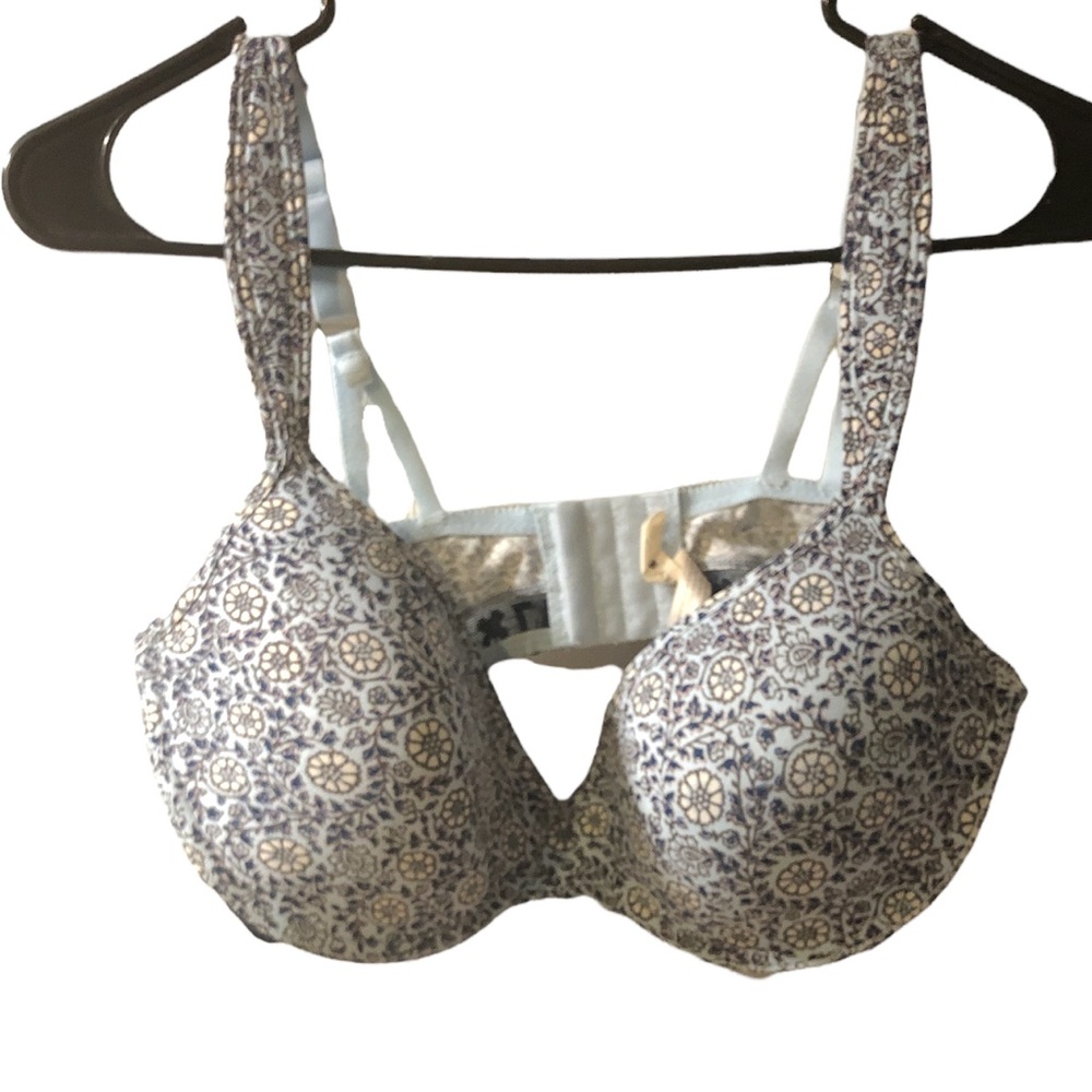 Floral Print Underwire Bra